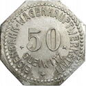 50 Pfennig (Eisenbahn-Wagenhauptwerkstatt)