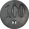 100 Pfennig (H)