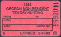 Non-Resident Ten Day Hunting