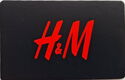H&M Black with Red Logo