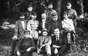 Felix Edmundovich Dzerzhinsky among Polish revolutionaries in Bialystok in 1920