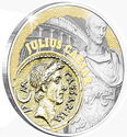 50 Cents (Roman Empire - Julius Caesar Gilt)