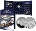 50 Pence (Battle of Britain 85th Anniversary 2/6 - Spitfires)