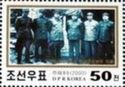 Kim Il Sung and Chinese officers