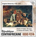 Eugène Delacroix 1798–1863 "The Barque of Dante", 1822