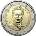 2 Euro (90th Anniversary of the Death of Giacomo Puccini)
