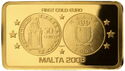 100 CFA Francs (History of Gold Euros - Malta)
