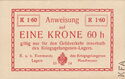 1 Krone 60 Heller