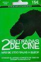 2 Entradas de Cine
