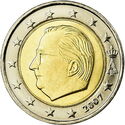 2 Euro (Albert II - 2nd map - 1st type - 1st portrait)