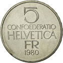 5 Francs (painter Ferdinand Hodler)