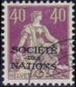 Helvetia with Sword (SDN overprint)