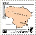 Map of Lithuania