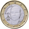 1 Euro (New effigy of Prince Albert)