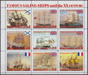 Famous sailing ships until the XX century