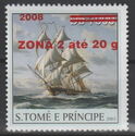 Clipper Ship Comet - Overprinted