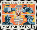 Truck, Tractor, Workers, SZOT Emblem