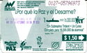 Por que la Paz y el Dasarme Un Submarino Trident = Un Curso