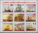 Famous sailing ships until the XX century