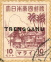 Japanese Occupation of Malaya handstamped "TRENGGANU"