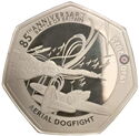 50 Pence (85th Anniversaire of the Battle of Britain - Aerial Dogfight)