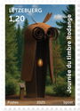 Stamp Day 2025 : Rail Owl by Bettina Scholl-Sabbatini