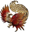 5 Dollars (Filigree Phoenix)