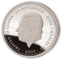 ¼ Sovereign (80th anniversary of V.E. Day)