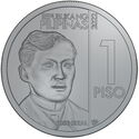 1 Piso (José Rizal - BSP seal type 2)