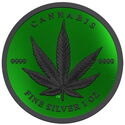 5,000 CFA Francs (Cannabis - Cyber Green Black Plating)