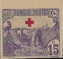 Farmer overprinted Red Cross - imperf