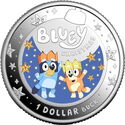 1 Dollar (Bluey Christmas - Silver)