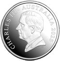 1 Dollar (Bluey Christmas - Silver)