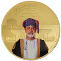 1 Rial (280th anni. of the Al Busaid dynasty (1744–2024) - Gilded)