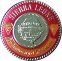 Gold coin "Map of Sierra Leone"