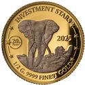 25 Francs (Investment Stars - Somalian Elephant)