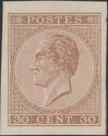 King Leopold I in Profile - Reprint