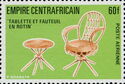 Rattan table and chair