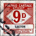 9d PrePaid Cartage Stamp