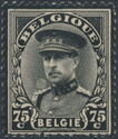 King Albert I with Kepi - Memorial Issue