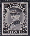 King Albert I with Kepi - Memorial Issue