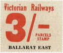 3/- Parcels Stamp