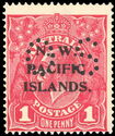King George V (1865-1936) - Overprinted