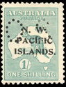 Kangaroo and Map - Overprinted