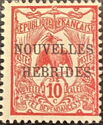 New Caledonia Overprinted NOUVELLES HEBRIDES