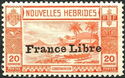 Issue of 1938 Overprinted FRANCE LIBRE