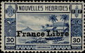 Issue of 1938 Overprinted FRANCE LIBRE