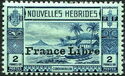 Issue of 1938 Overprinted FRANCE LIBRE