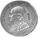 250 Euro (Benjamin Franklin and the winged Genius)