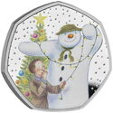 50 Pence (The Snowman™ Lights Up Christmas - Silver)